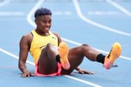 Devynne Charlton at the 2024 USATF NYC Grand Prix